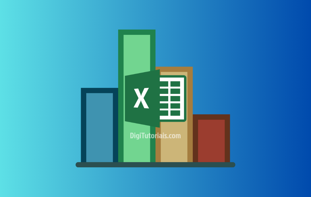 Grafico e logo do Excel