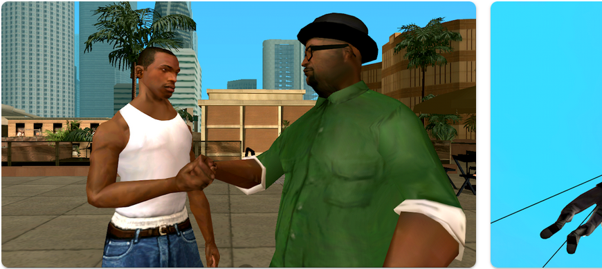 Imagens do jogo Grand Theft Auto: San Andreas