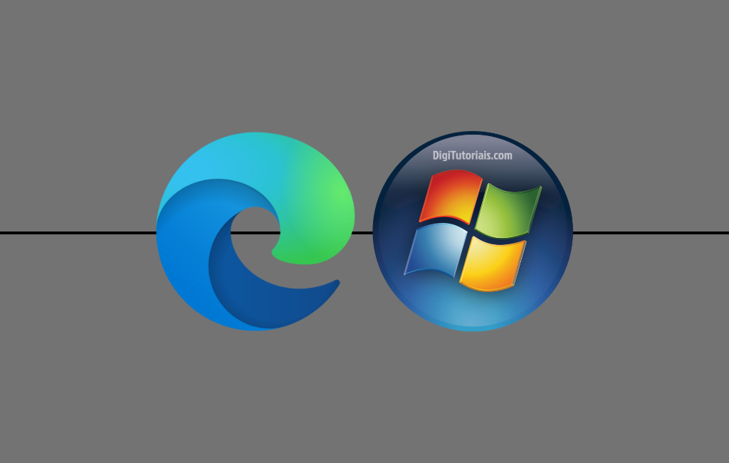 Logo Edge e Windows 7